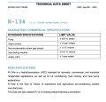 R134A  YÜKSEK PERFORMANSLI KLİMA GAZI ( FİNE )