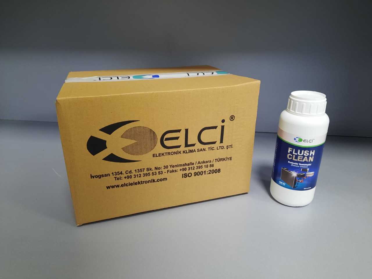ELCI Araç Kalorifer  Temizleme İlacı Flush Clean 12 lik Paket (0,5 lt X12)