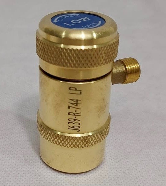 R744 (CO2) Gaz Verme Adaptör Alçak Basınç