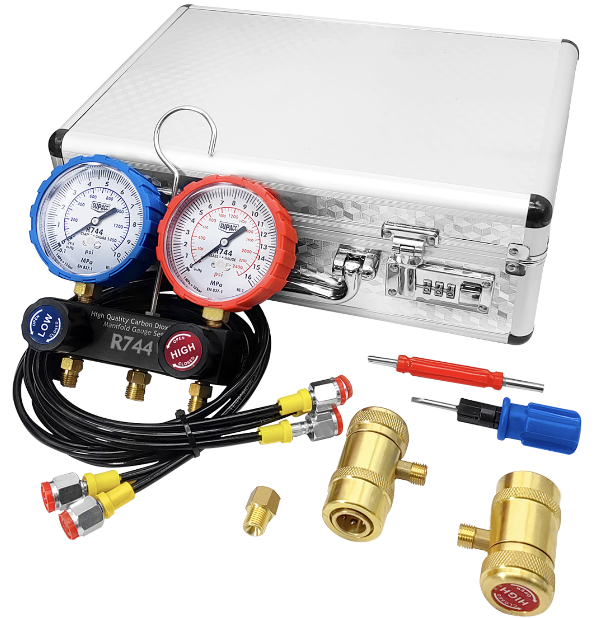 R744 CO2 Soğutma Gazı Manifold Seti