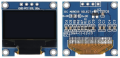 128x64 0.96 inch Oled Grafik Lcd Ekran (Mavi)
