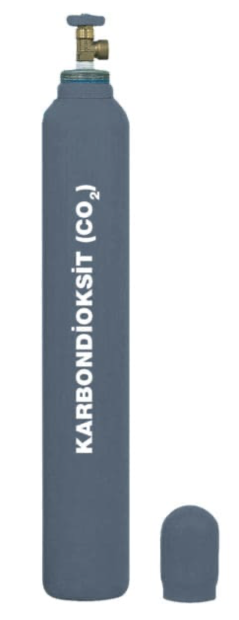 R744 Klima Gazı CO2 ( Karbondioksit)  10LT TÜP (7,5Kg)KLİMA GAZ DOLUM CİHAZLARI İÇİN ÖZEL