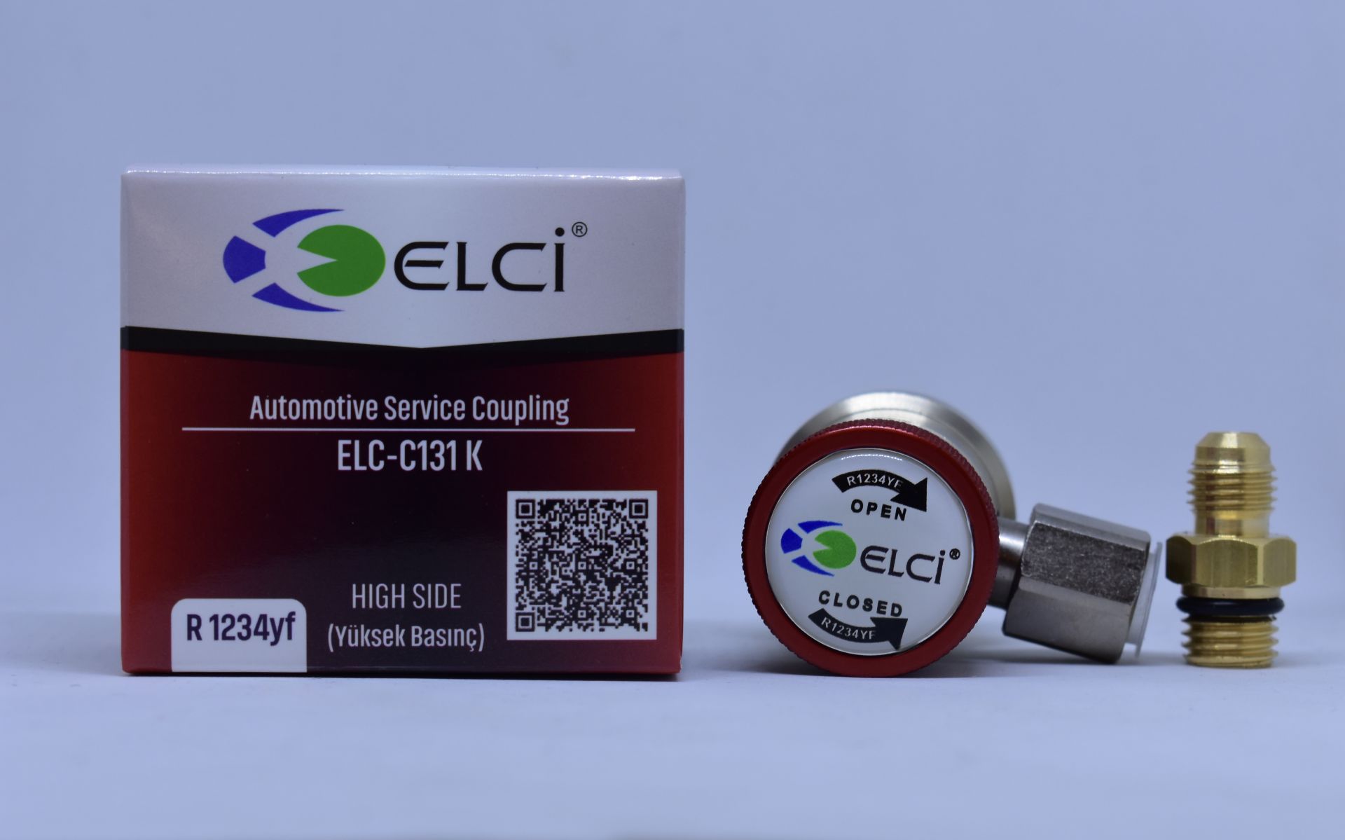 R1234YF İtalyan Yüksek Basınç Gaz Verme Vanası (Adaptör)