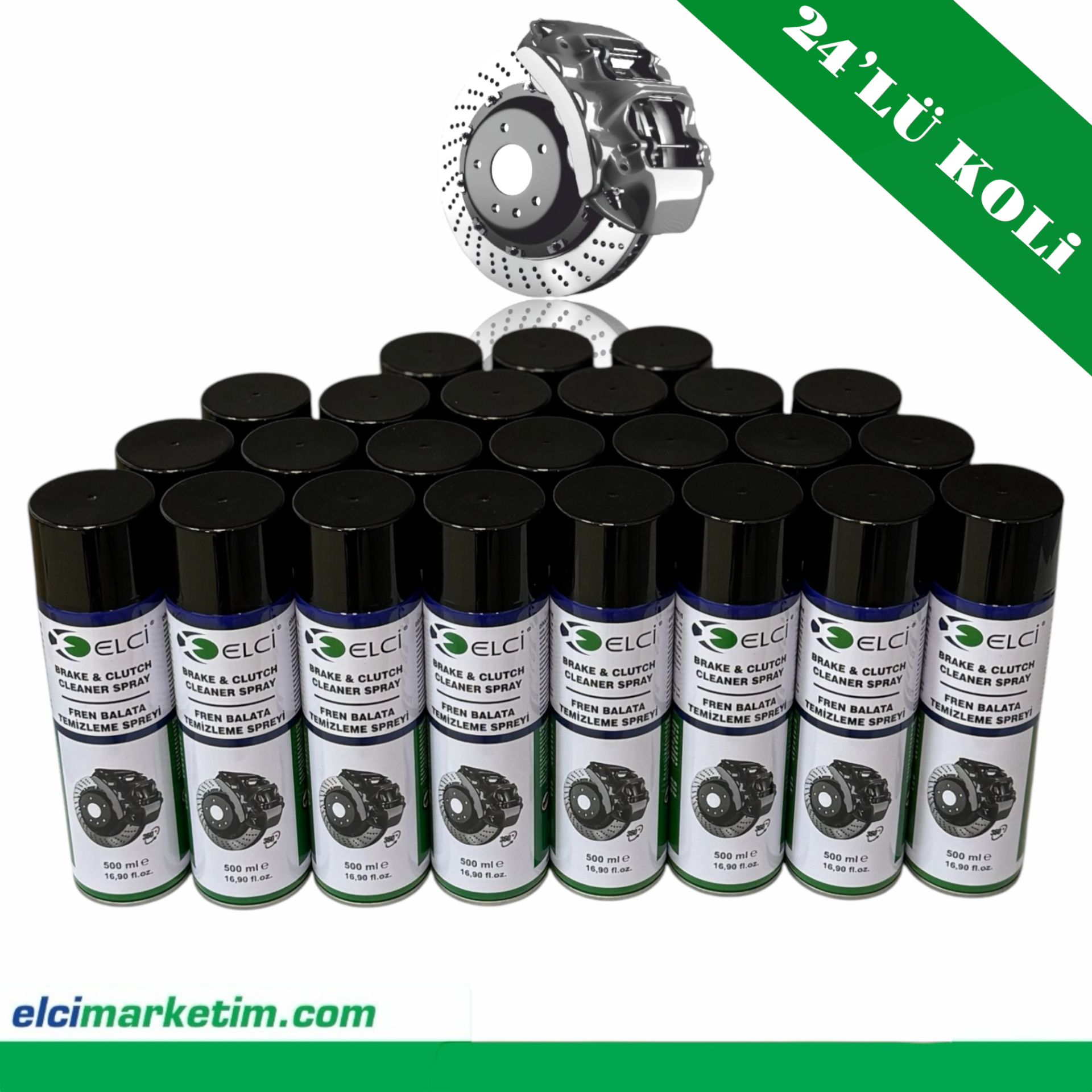 24 LÜ FREN BALATA TEMİZLEME SPREYİ (24X500ML)