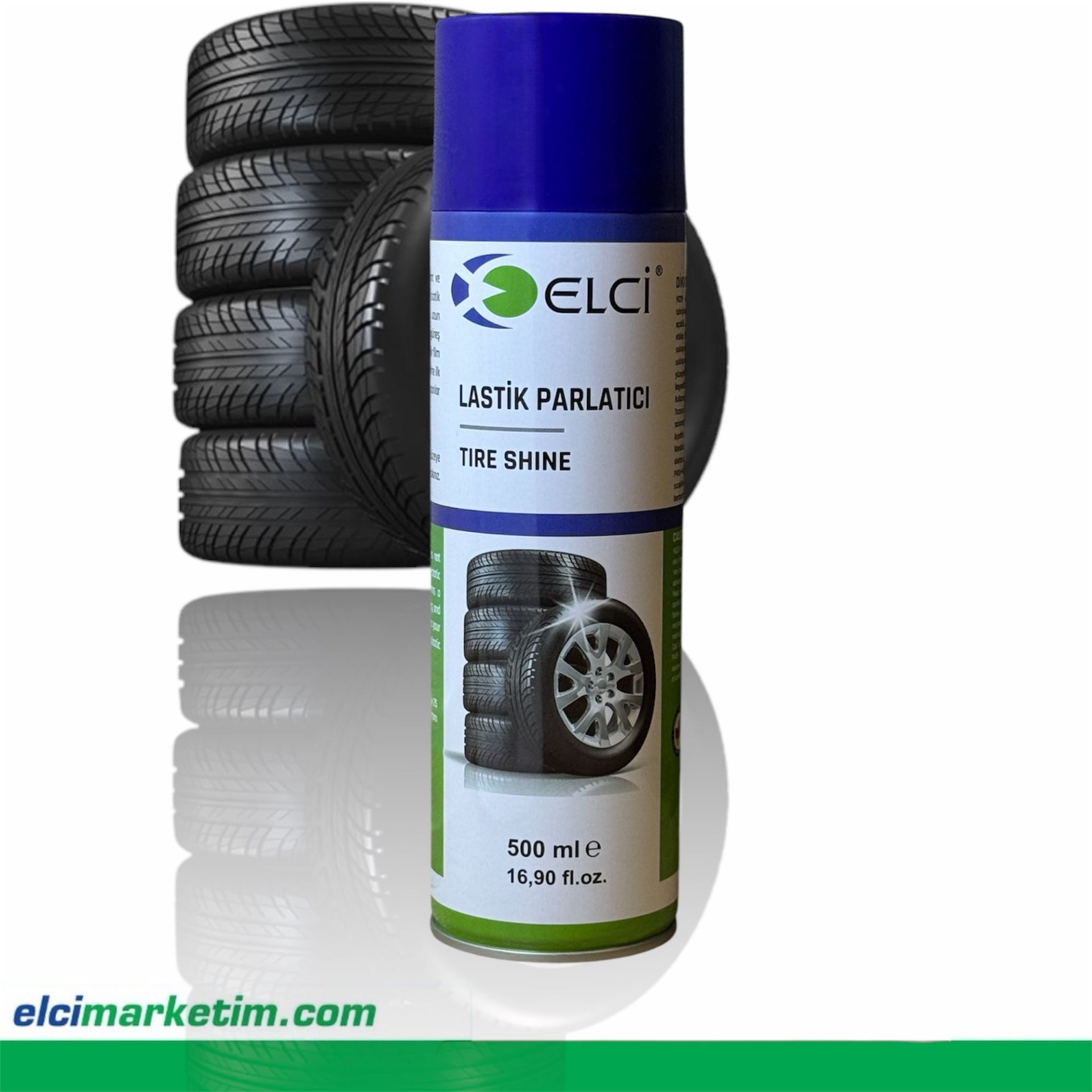 ELCİ LASTİK PARLATMA SPREYİ (500ML)