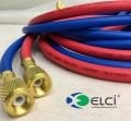 500 cm Klima Servis Cihazı Hortum Seti (Mavi ve Kırmızı) 5mt