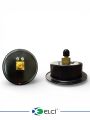 Klima Manometresi (Alçak Basınç) 0–200 PSI – 63 mm – 1/4” SAE Alt Bağlantı – R134a , R22